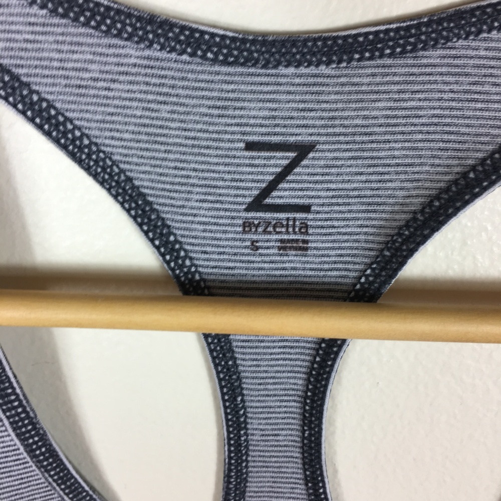 Zella Striped Racerback Workout Tank - Picture 3 of 5